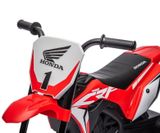 Elektrický motocykel BABY MIX Honda CRF 450R červený Červená 