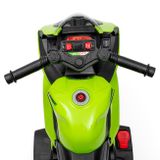 Detská elektrická motorka Baby Mix Supersport zelená 