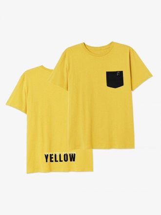 Tričko pánske 1F YELLOW KR - 050 - Žltá